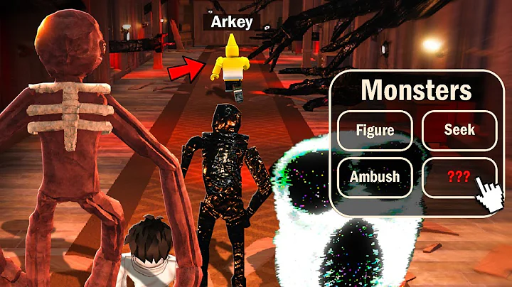 Trolling My Friend as EVERY DOORS MONSTER in Roblox..