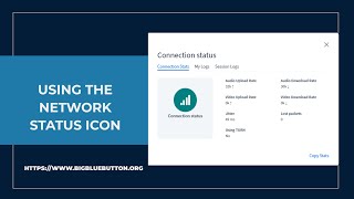 Understanding BigBlueButton's Network Status Icon