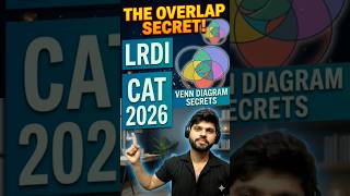 CAT 2026 LRDI: 3-Set Venn Diagram Overlap Strategy