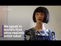 Ai-Da: Robot artist and celebrity influencer on threat posed by AI