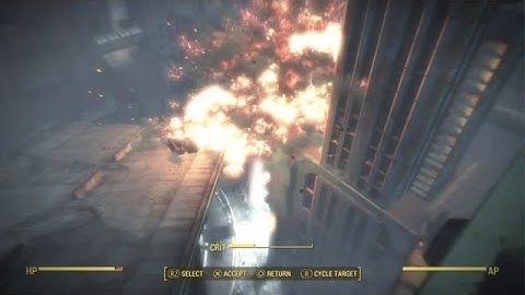 12 Mini Nukes in VATS [Slow-Mo]