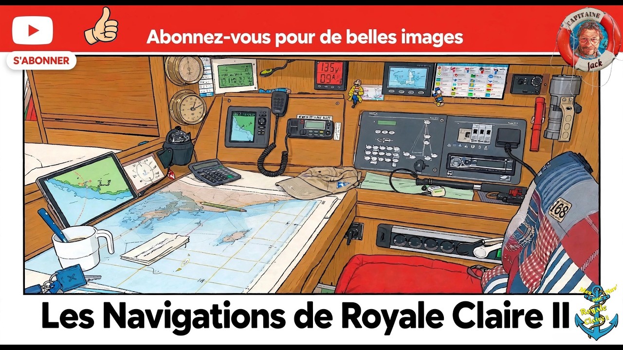 Croisière et Rencontre avec un drakkar