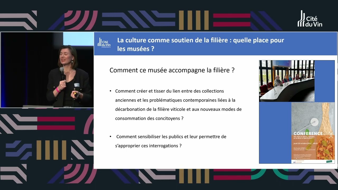 #Symposium: Culture as a support for the wine industry: what role for museums?