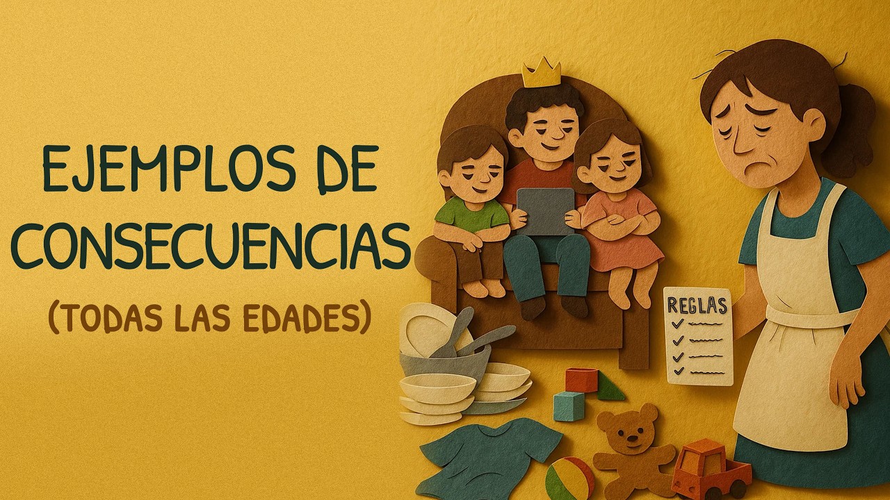 Tus Hijos te ven la Cara Porque no Sabes Poner Consecuencias Te Doy Ejemplos Para que Pongas un Alto