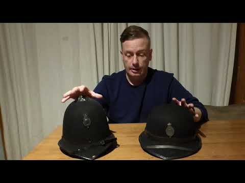 RUC (Royal Ulster Constabulary)  Night Watch Helmet part 2