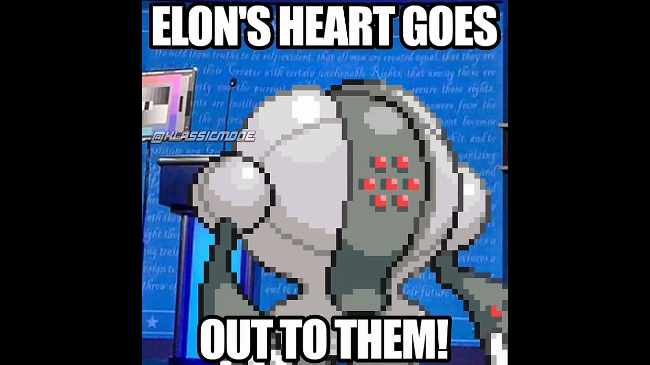 Registeel Pulling an Elon Musk