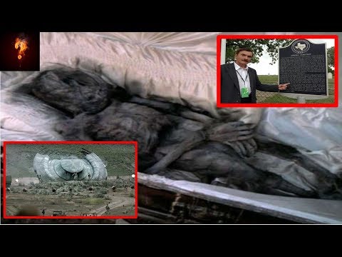 UFO Crash Texas Alien Found Buried In Cemetery?