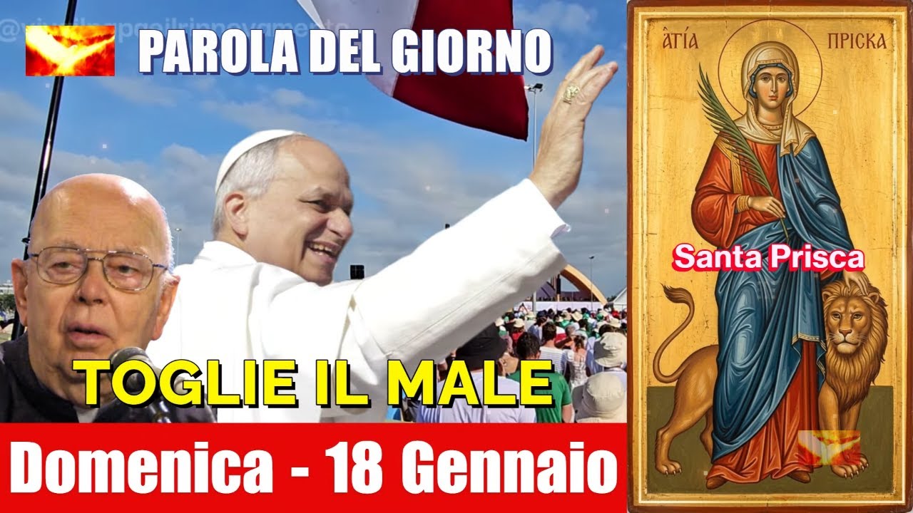 Il Peccato è la porta di Satana (Ecco chi la chiude) - Vangelo 18 Gennaio (P. Amorth)