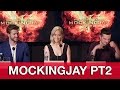 THE HUNGER GAMES Mockingjay Part 2 Cast Interviews