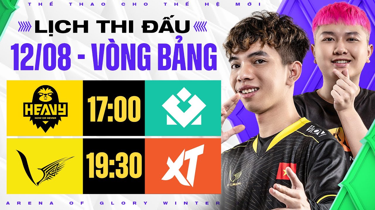 🔴 TRỰC TIẾP: HEAVY vs MDH ESPORTS – ĐẤU TRƯỜNG DANH VỌNG MÙA ĐÔNG 2022 – VÒNG BẢNG NGÀY 12/08