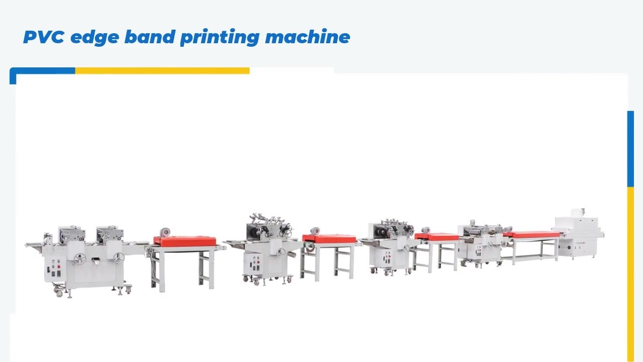 PVC edge band printing machine