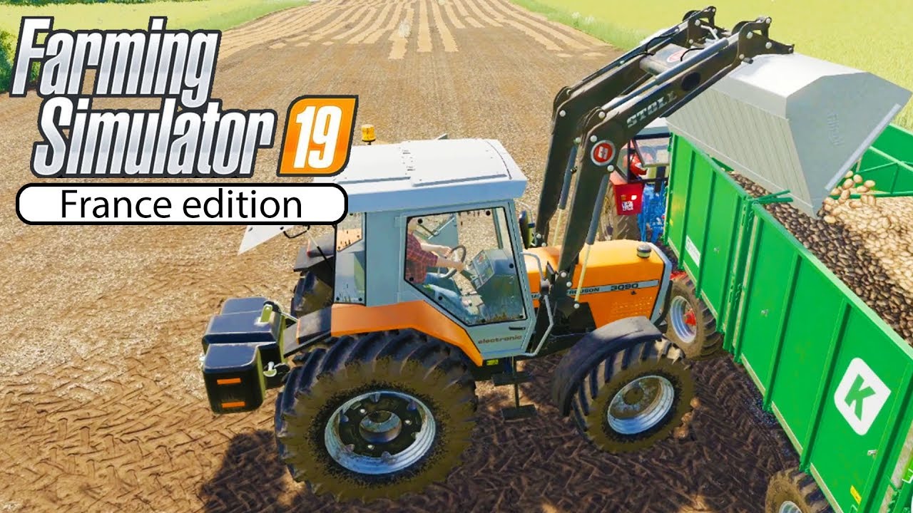 Potato harvest time! ★ Farming Simulator 2019 Timelapse ★ Campaign of