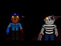 ROBLOX PIGGY - OFFICER DOGGY AND RASH JUMPSCARES + THEMES