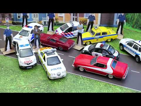 Rendőrautók akcióban 🚔🚓🚔
