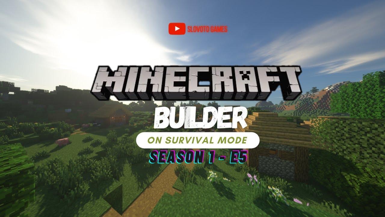 Minecraft Builder playing survival mode - MOHAX - S01E05 (No Commentary ...