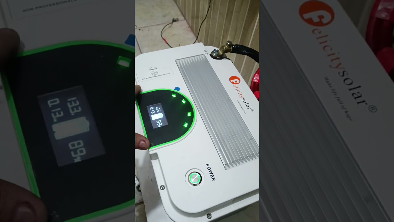 Sistema de energia solar 12 volts carregamento da bateria lifepo4...