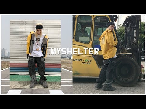 세상 힙한 레인자켓! 아디다스 마이쉘터 리뷰&스타일링! 