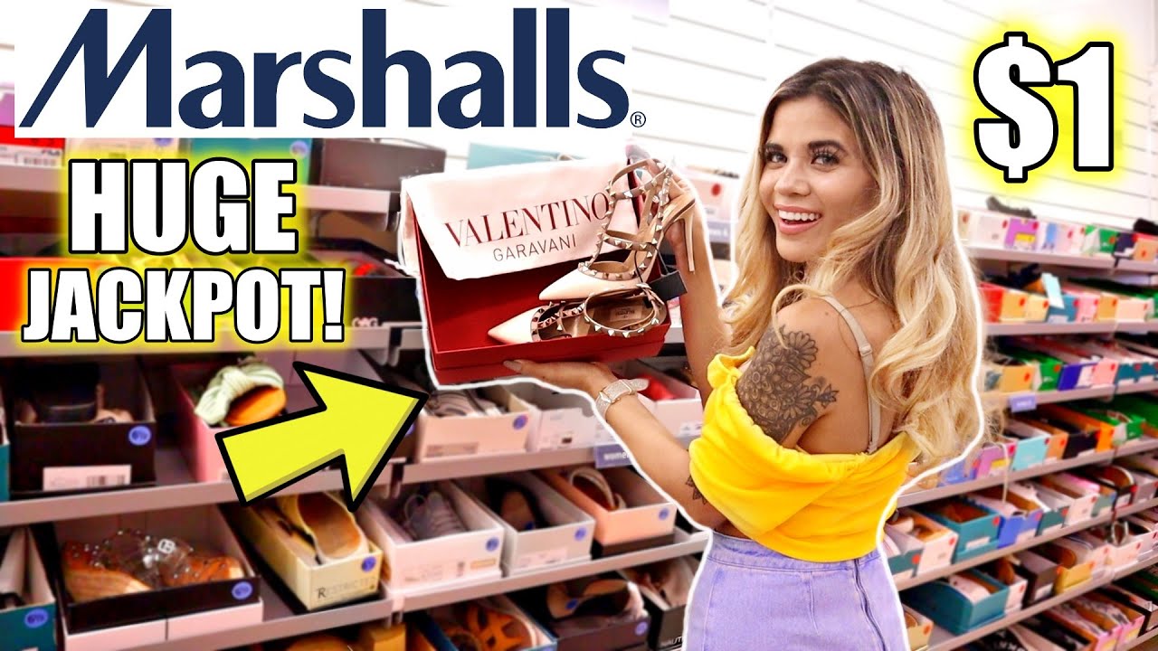 LUXURY SHOPPING SPREE AT MARSHALLS! Valentino, Gucci, Louis Vuitton & MORE!  