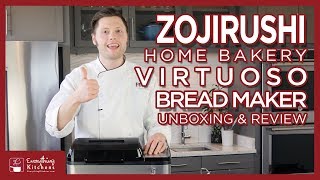 Zojirushi Bread Maker - Virtuoso Bread Machine Unboxing & Test
