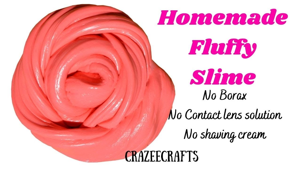 How to Make Foam Slime Without Contact Solution- Just 4 Ingredients!