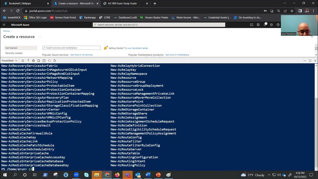 AZ-900 Azure Fundamentals #10 : VM Creation - Lab Exercise (Hindi ...