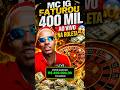 MC IG FATUROU 400 MIL AO VIVO NA ROLETA 😱💸 #brasilrecords #funk #mcig