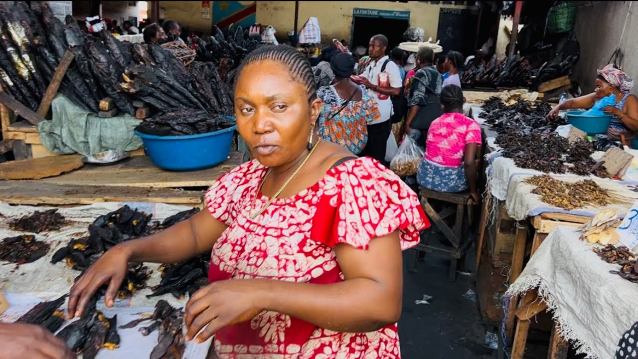Ambiance du Marché: Wenze Ya Mbisi Ya Ko Kauka/KoYiTa (Marché Cinquantenaire de Pascal) Kinshasa🇨🇩