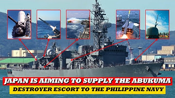 Japan is aiming to supply the Abukuma Destroyer Escort to the Philippine Navy