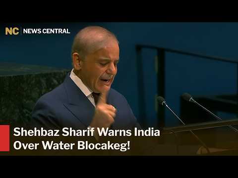 Shehbaz Sharif Warns “India Must Make no Mistake about it” over Water Rights of Pakistan | AC1Z