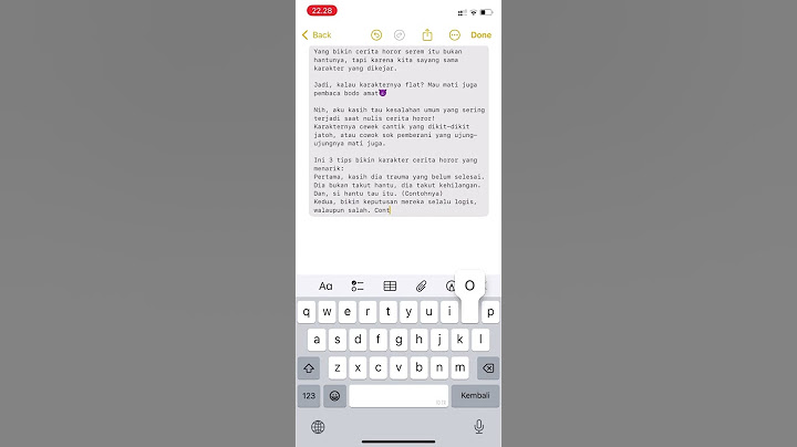 3 tips bikin karakter di cerita horor😈👻🧌
