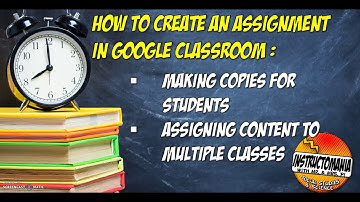 How to Make or Create an Assignment in Google Classroom #3