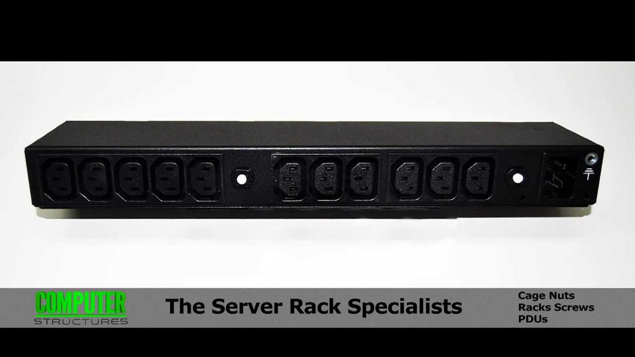 Apc Dell Pdu Powerstrip For Server Rack Youtube