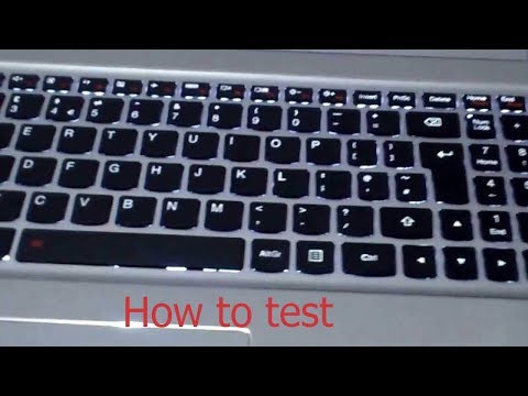 How to Test a Laptop Keyboard -  Laptop repair | Foci