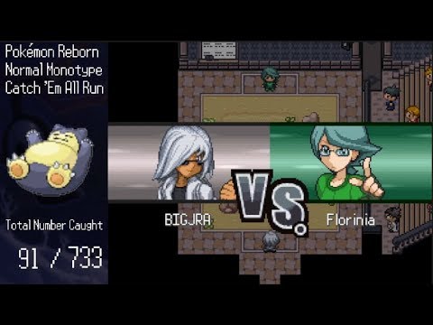 Pokemon Reborn episode 18 using only normal type Pokemon in battle and show...