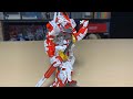 Unboxing Gundam MBF-P02 Astray Red Frame (Bandai).