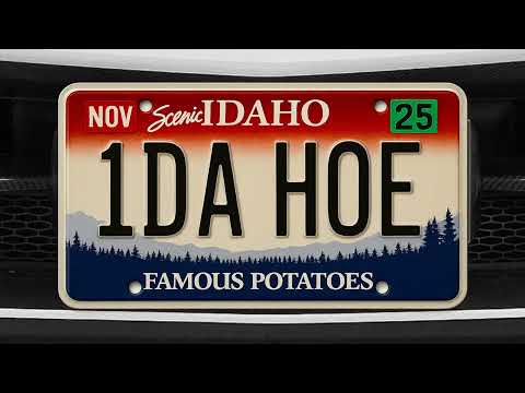 Idaho DMV odmítá stovky žádostí o vytvoření vlastních poznávacích značek