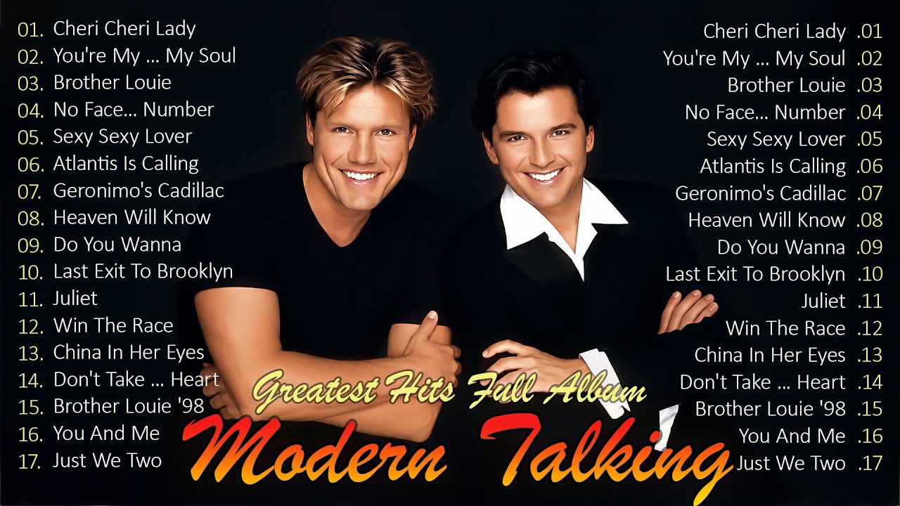 Modern Talking - Greatest Hits Full Album - Best Songs Of Modern