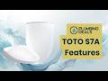 TOTO S7A Washlet Smart Features Breakdown