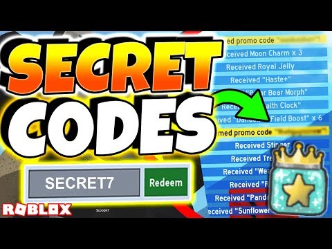 7 New Secret Gifted Codes You Never Used Roblox Bee Swarm Simulator Secrets Youtube
