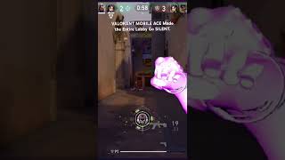 VALORANT MOBILE ACE Made the Entire Lobby Go SILENT. # #valorant #valoranthighlights #valorantclips