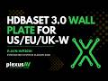 P-AVN-WP301H: HDBaseT 3.0 Wall Plate for Modern AV Networks | ISE 2026