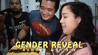 Rommel and Aleja Baby Gender reveal CAKE