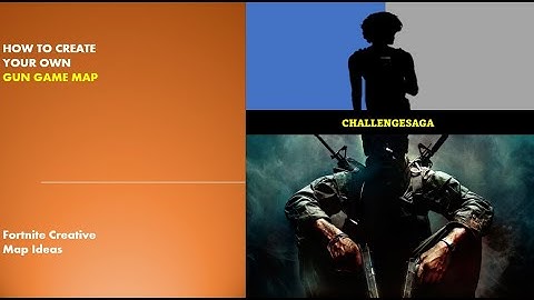 Fortnite Creative Map Ideas: How to Create YOUR OWN Gun Game Map