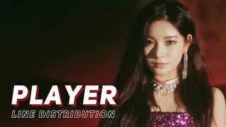 EVERGLOW - PLAYER | Line Distribution