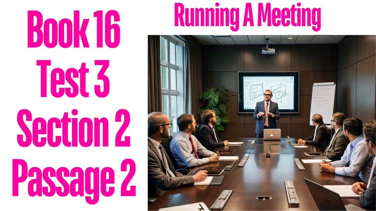 Running A Meeting Reading Answers IELTS Reading Tips Cambridge IELTS
