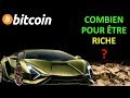 BITCOIN COMBIEN POUR ÊTRE RICHE !? btc analyse technique crypto monnaie