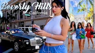 Beverly Hills Walking Tour in Los Angeles, California | The World-Famous Rodeo Drive, Supercars