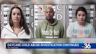 Daycare child abuse investigation continues