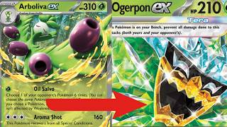 🫒ARBOLIVA EX 🍊OGERPON EX🥬 Pokemon TCG Live Standard