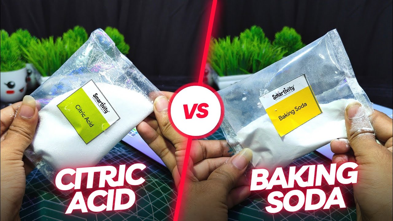 AMAZING SCIENCE EXPERIMENTS with Baking Soda and Citric Acid YouTube